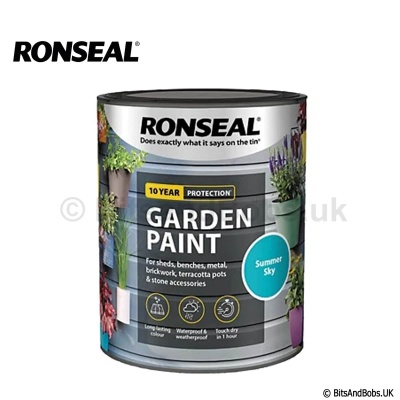 RONSEAL Garden Paint 750ml - SUMMER SKY