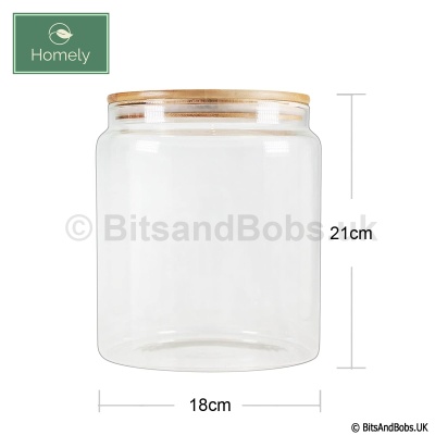 HOMELY 4 litre Glass Jar