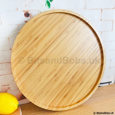 HOMELY 35cm Bamboo Tray