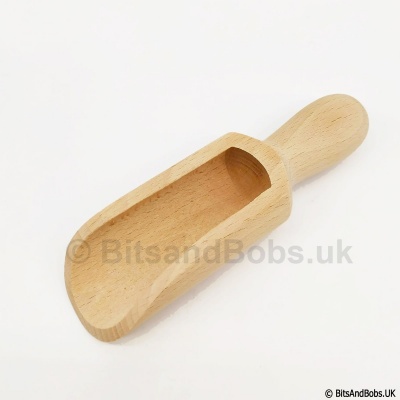 HOMELY Wooden Scoop 13.5cm