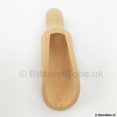 HOMELY Wooden Scoop 13.5cm