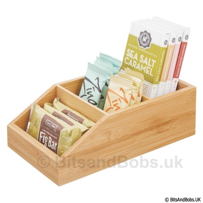 HOMELY Bamboo Organiser Box