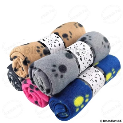 LUV PETS Paw Print Pet Blanket