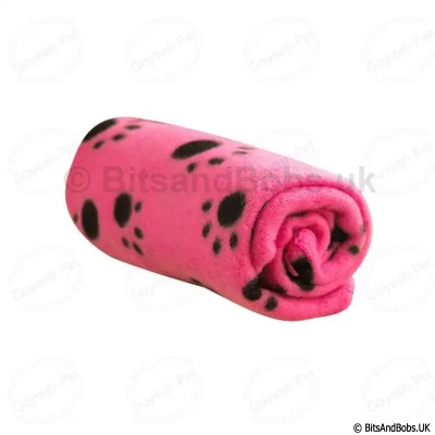 LUV PETS Paw Print Pet Blanket