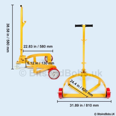 STALWART Oil Drum Dolly