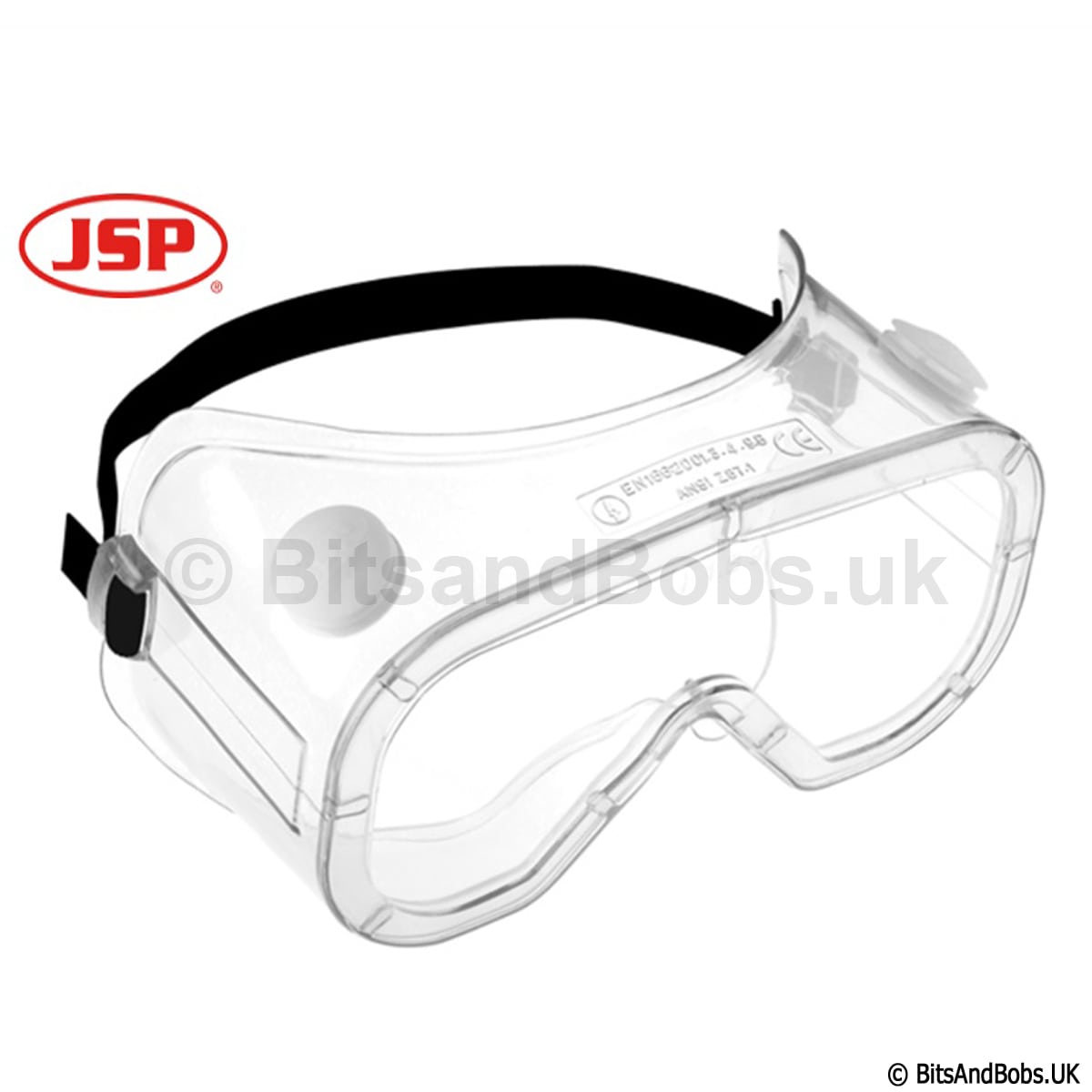 JSP Safety Goggles - Chemical Splash & Dust _ EN166:2001