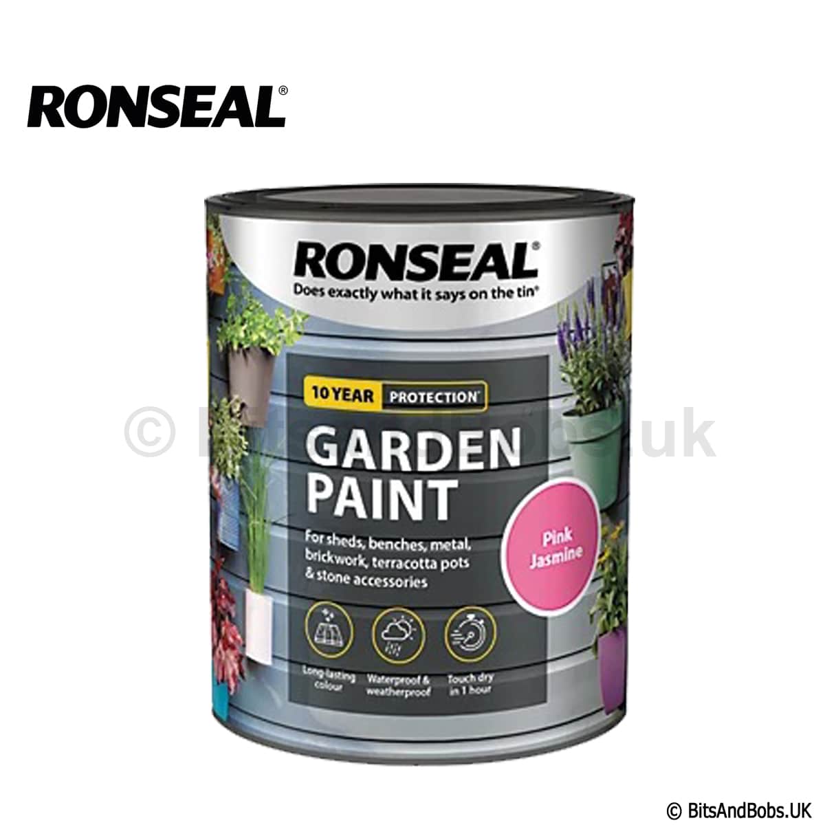 RONSEAL Garden Paint 750ml - PINK JASMINE