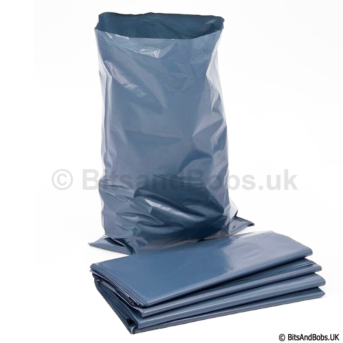 Heavy Duty Rubble Bags (Grey) - Box 100