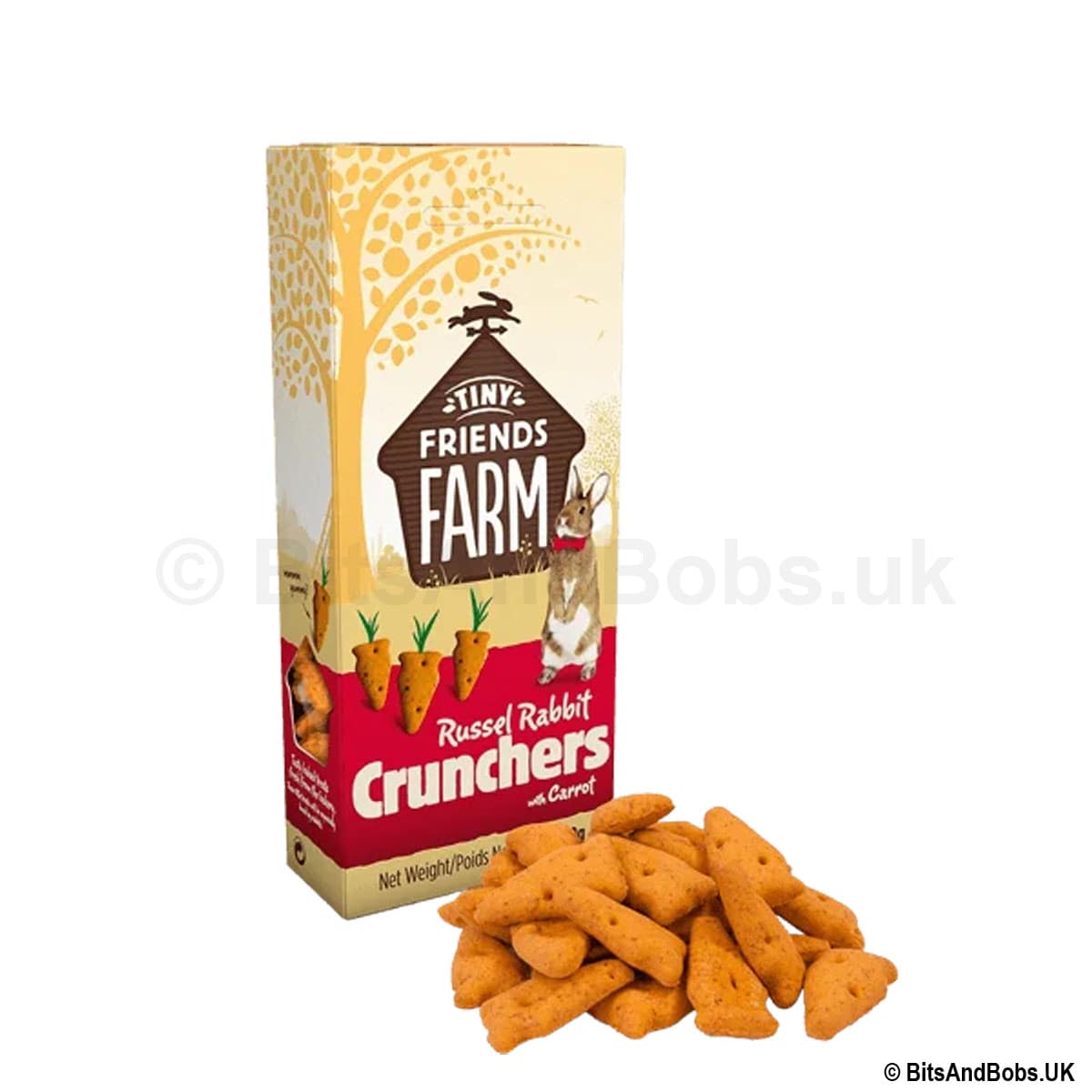 Russel Rabbit Crunchers with Carrot 120g