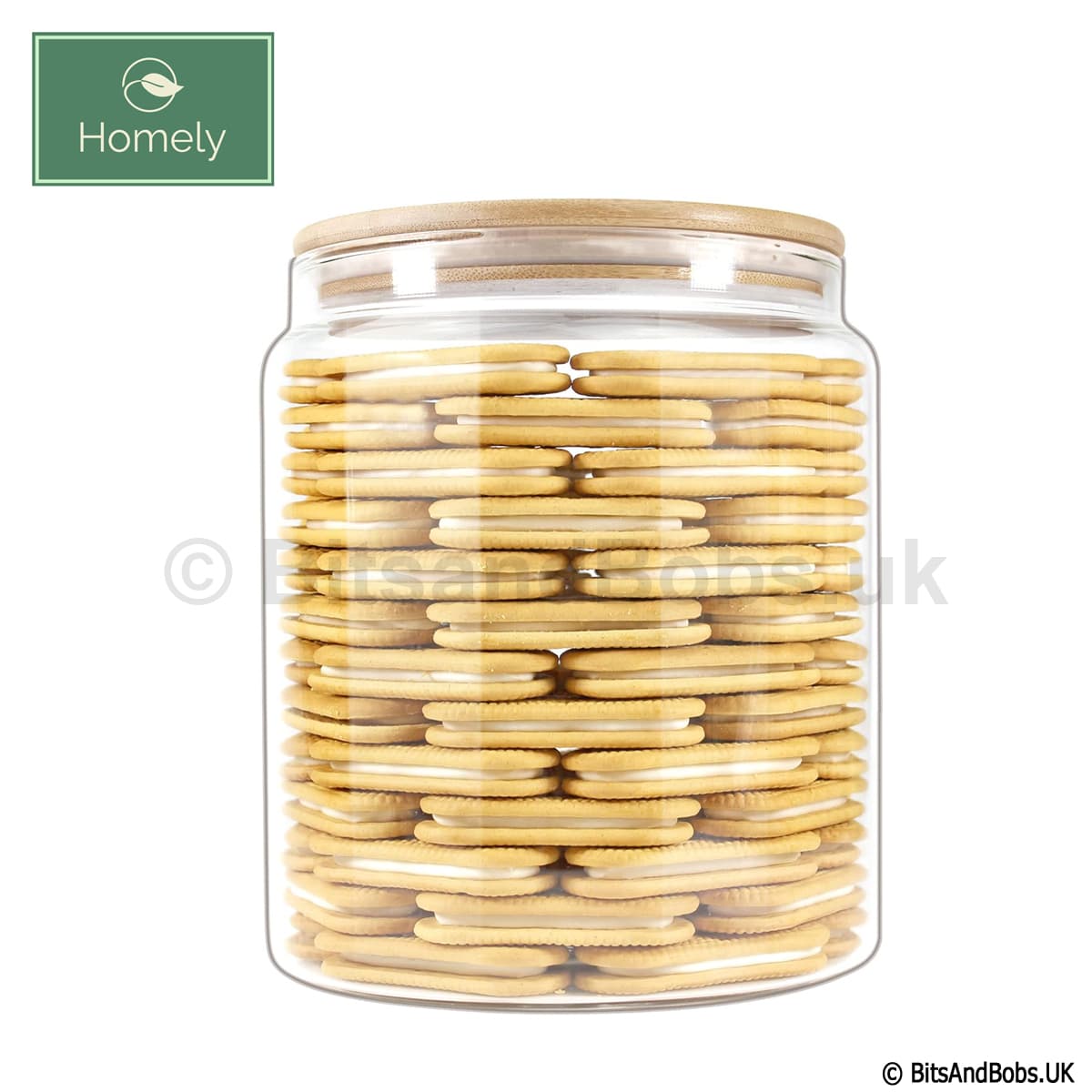 HOMELY 4 litre Glass Jar